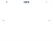 Tablet Screenshot of mf3swiss.com